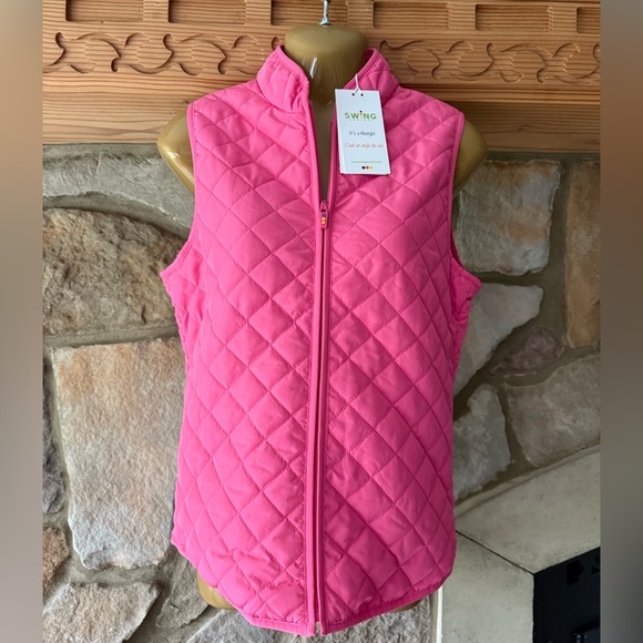 New Swing Golf Vest Women XS Pink - Picture 1 of 9